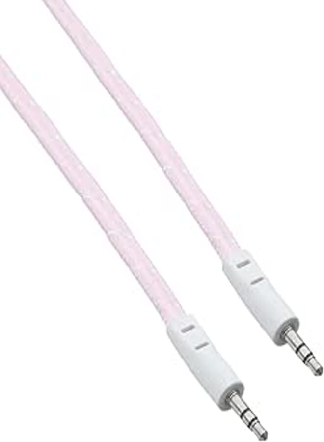 Other AUX Cable LH-99 - Pink, Compatible with Mobile Phones, MP3 Player, Laptop